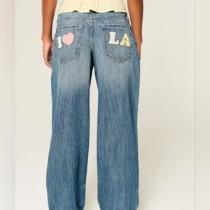 Hollister Jeans And Hoodie I Love LA Set